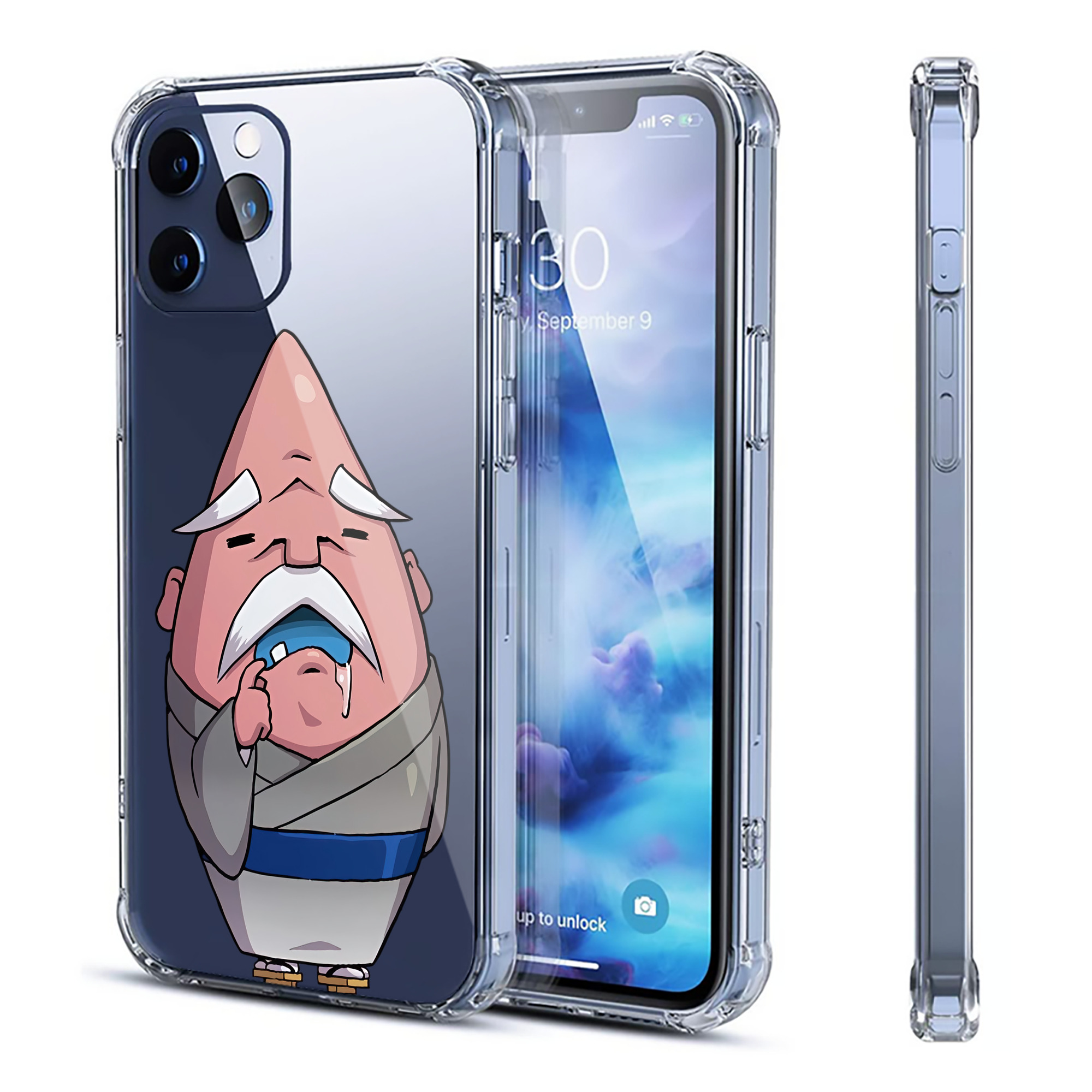 （画像用） 妖怪ウォッチ Yo-kai Watch 【iPhone 12シリーズ対応】透明スマホケース（クリアソフトケース）